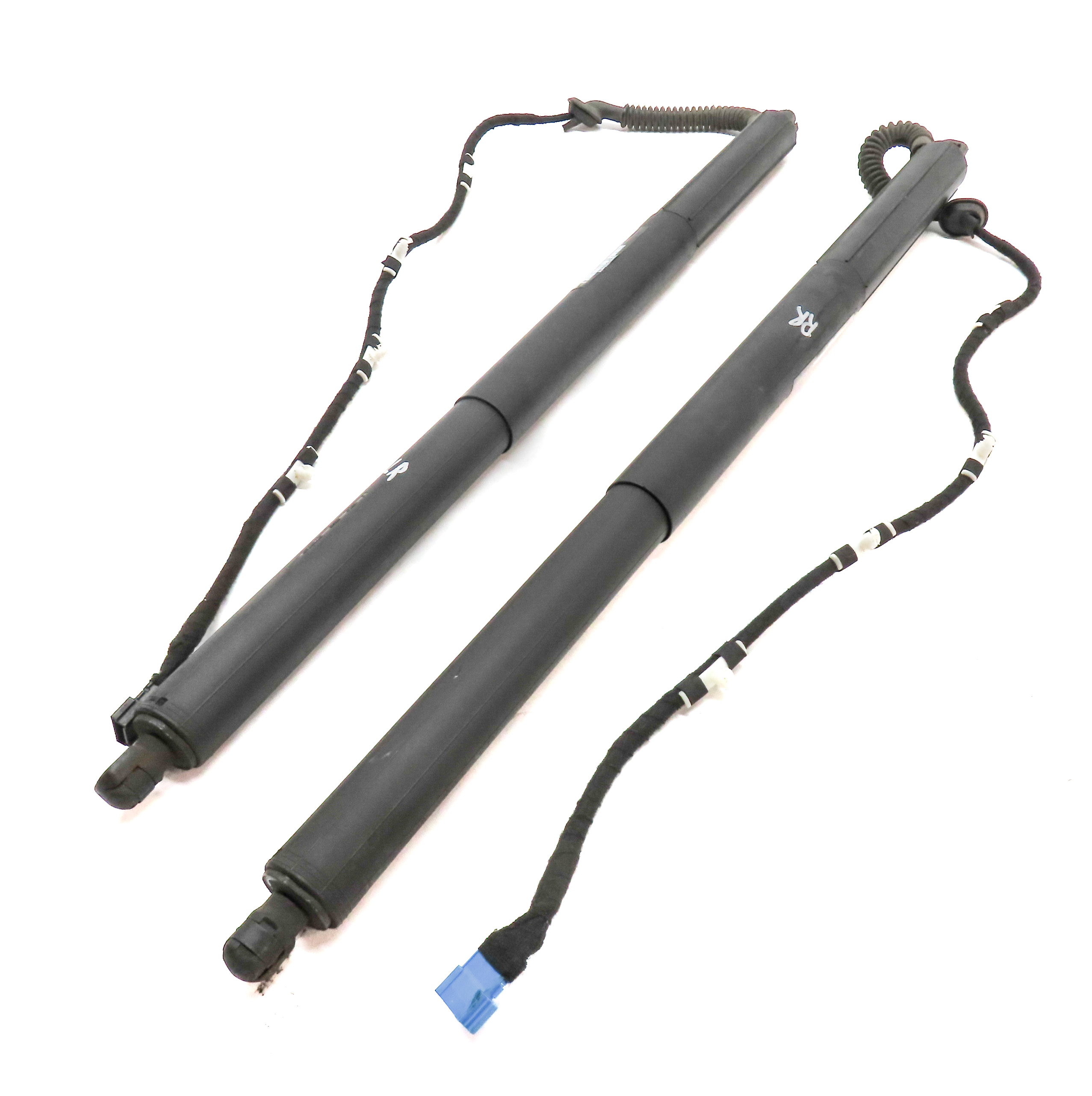 2011-2015 BMW X3 (F25) LEFT & RIGHT REAR TRUNK SHOCK STRUT SET 2 (ELECTRIC) — exact item pictured